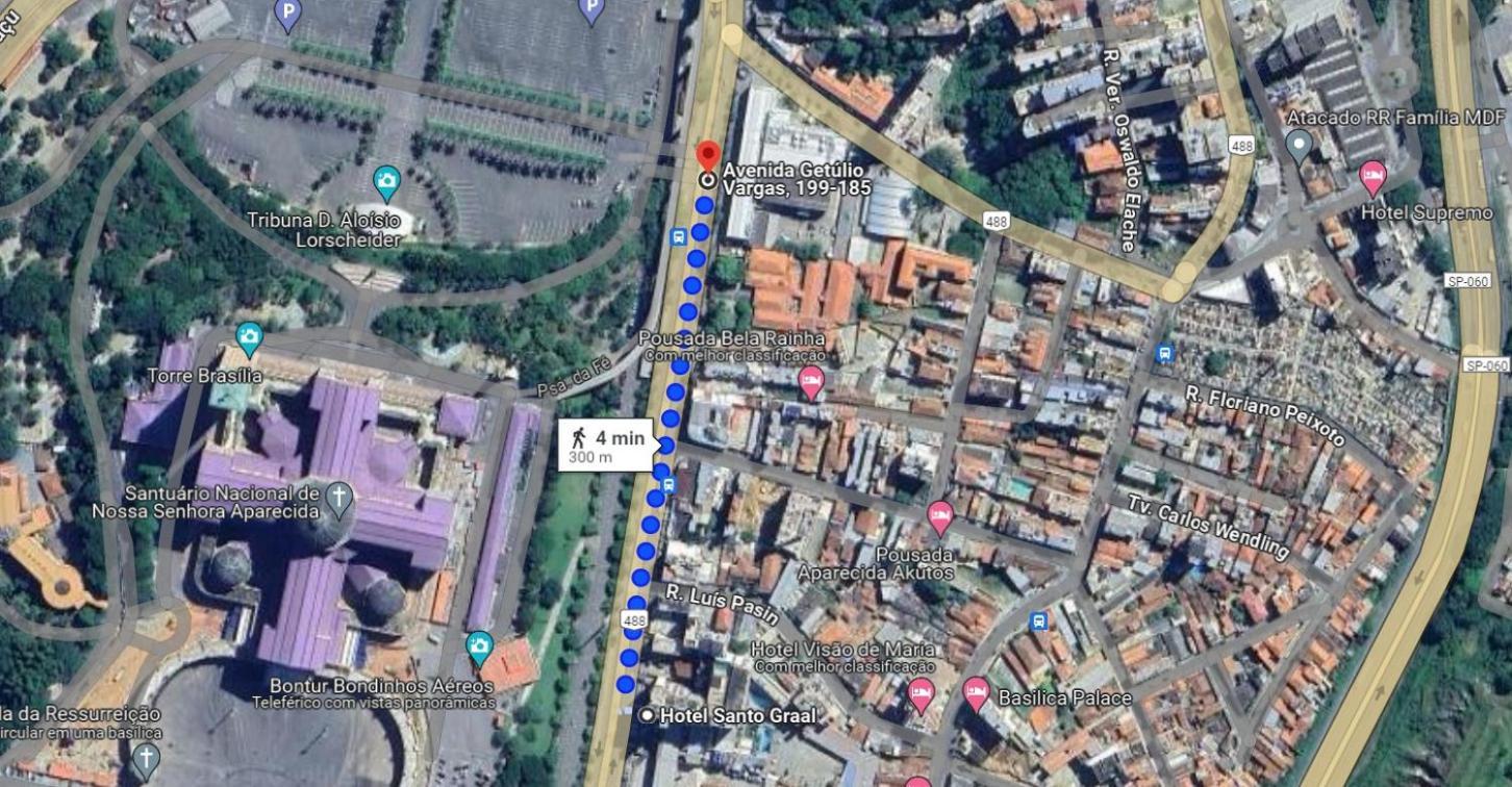 Hotel Santo Graal Aparecida  Exterior foto